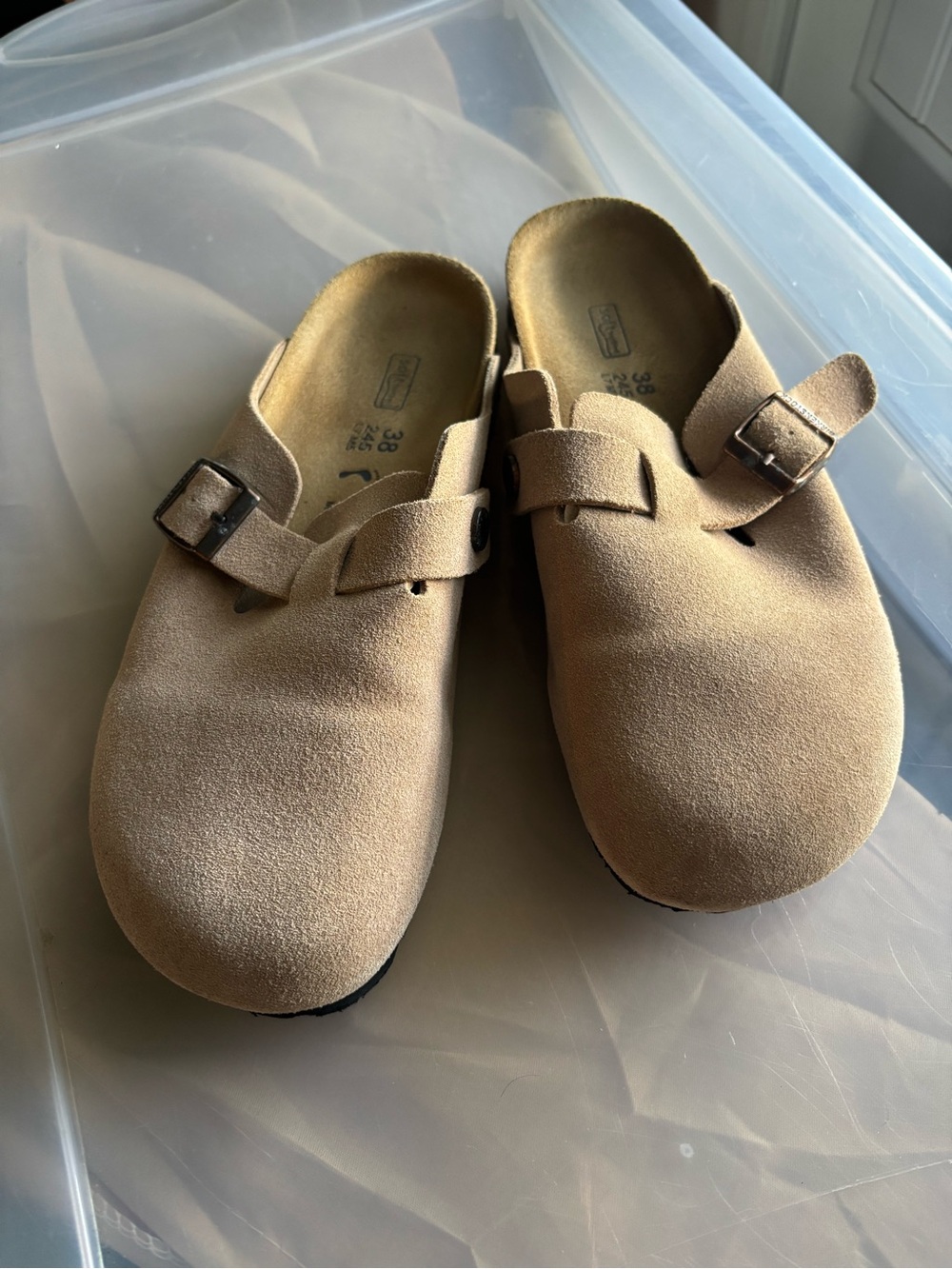 Bostons Slip-On clog in blush - Picture 3 of 5